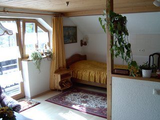 Zimmer mit Einzelbett